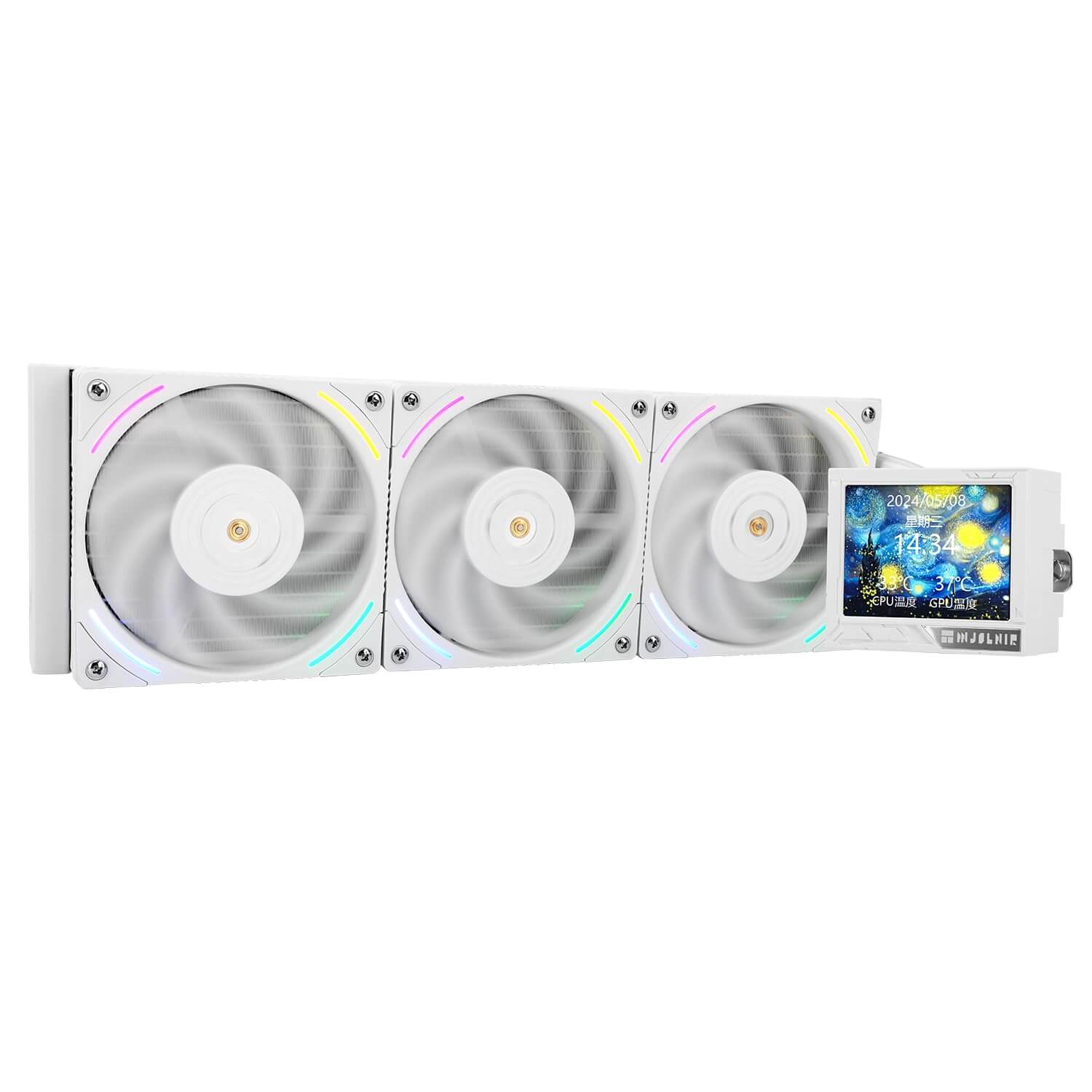 Thermalright Mjolnir Vision 360 360mm ARGB AIO CPU Liquid Cooler with LCD Display