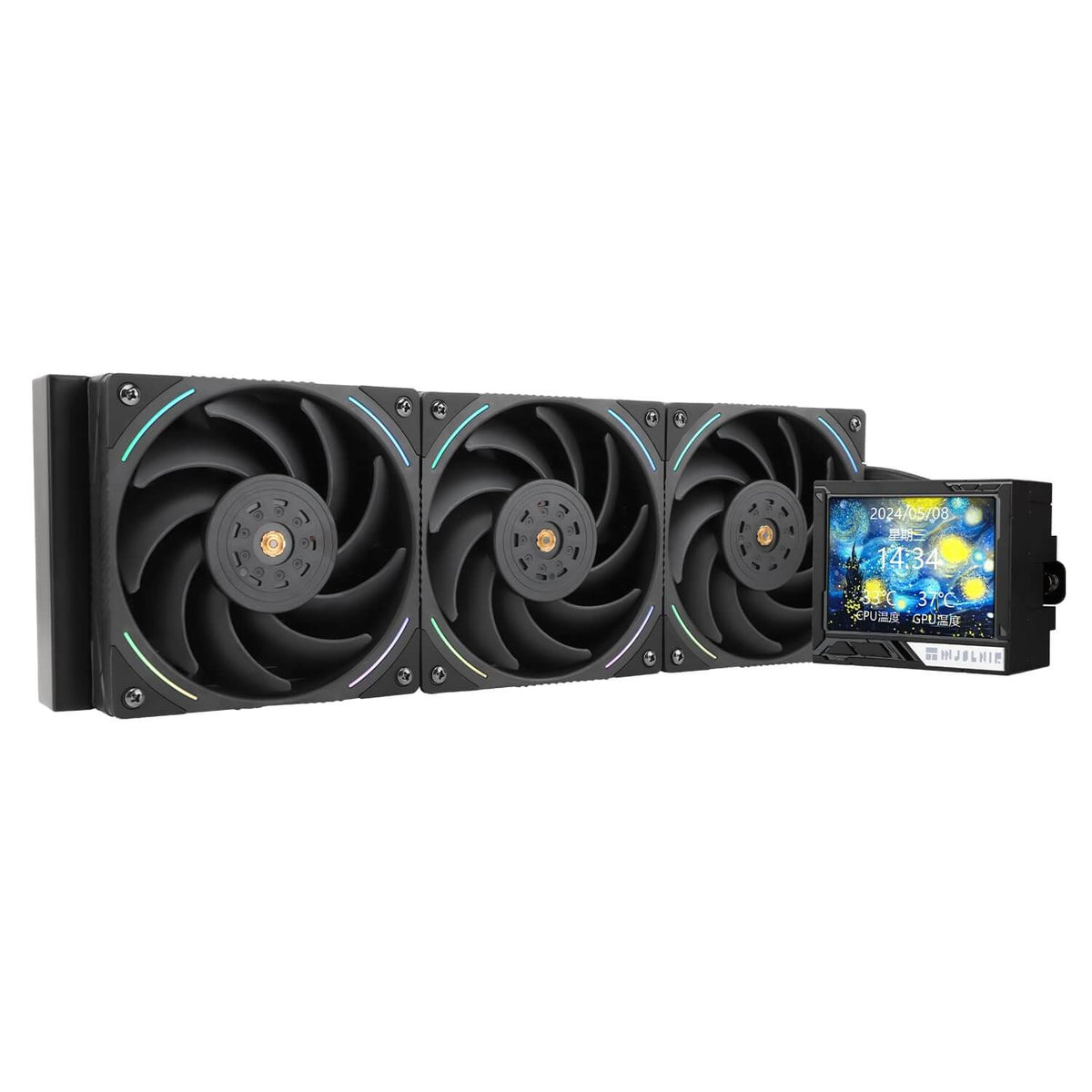 Thermalright Mjolnir Vision 360 360mm ARGB AIO CPU Liquid Cooler with LCD Display