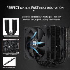 Thermalright Peerless Assassin 120 CPU Air Cooler - Black