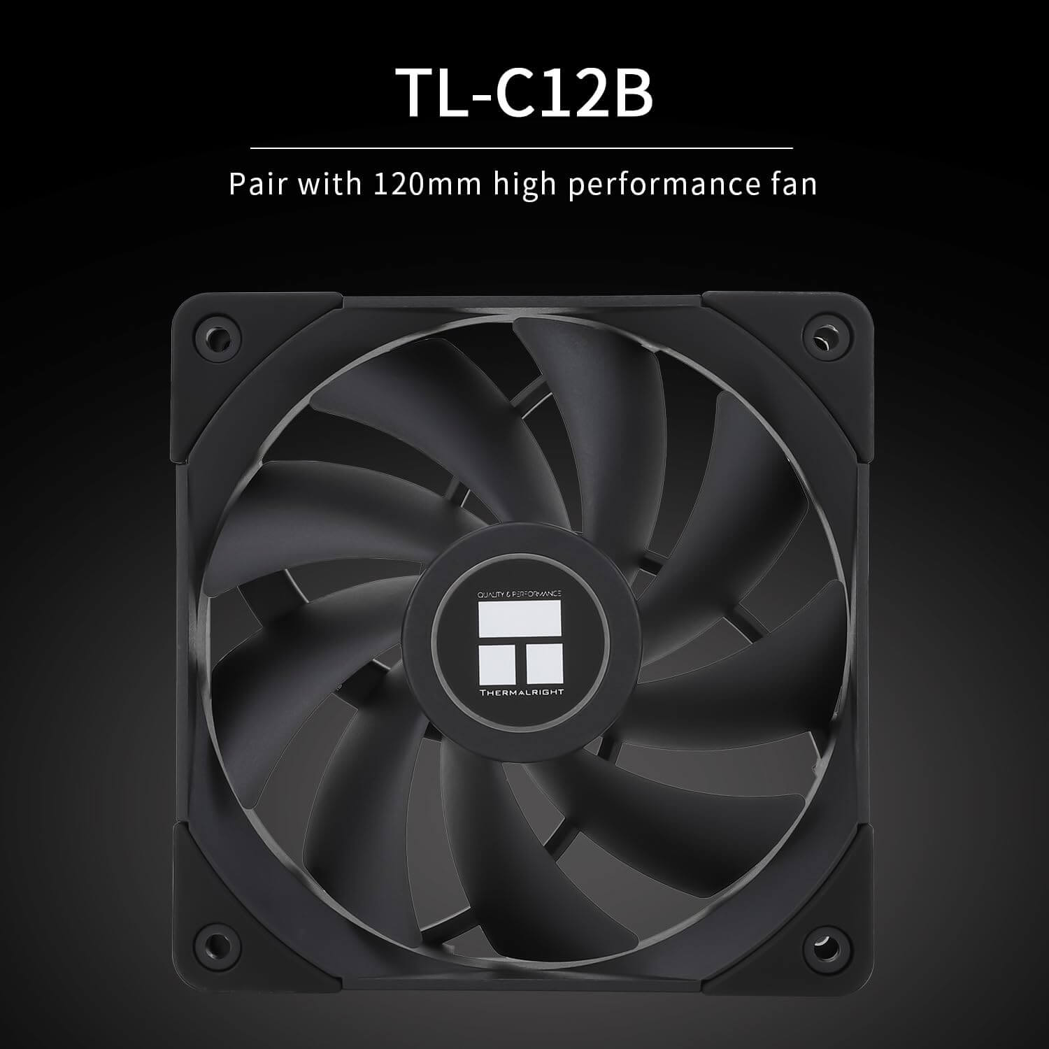 Thermalright Peerless Assassin 120 CPU Air Cooler - Black