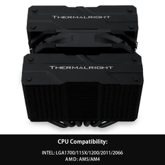 Thermalright Peerless Assassin 120 Mini CPU Air Cooler - Black