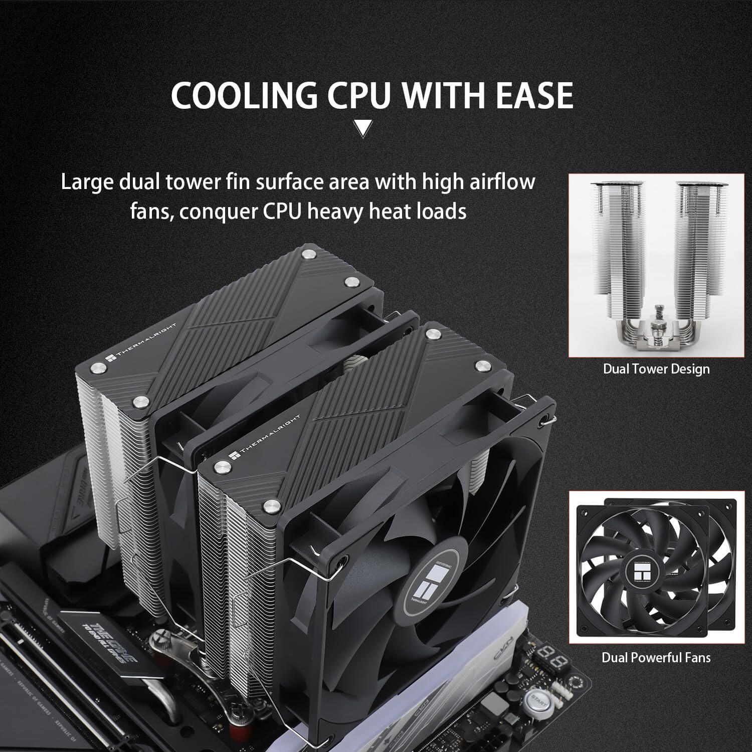 Thermalright Phantom Spirit 120 Dual Tower CPU Air Cooler