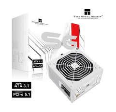 Thermalright SG-850 850W 80+ Gold Fully Modular Power Supply - White
