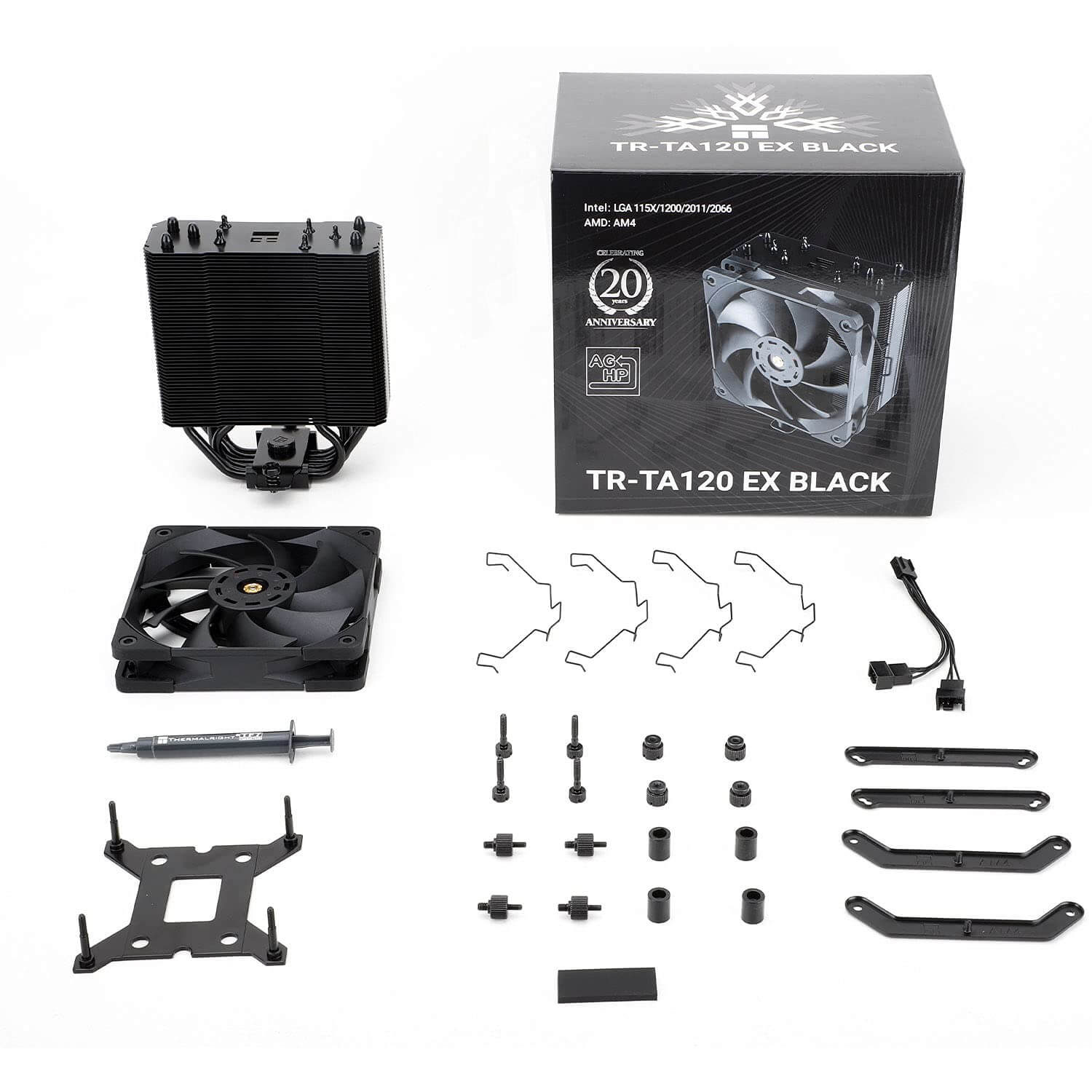 Thermalright TA-120 EX Side Flow CPU Air Cooler - Black