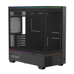 Thermalright TL-M10 mATX Mid-Tower Computer Case - Black