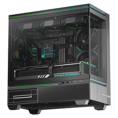 Thermalright TL-M10 mATX Mid-Tower Computer Case - Black