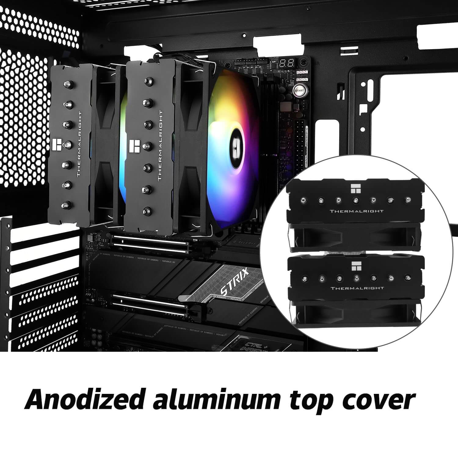 Thermalrlght Phantom Spirit 120 SE ARGB Dual Tower CPU Air Cooler