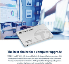Transcend 225S 500GB 2.5" SATA III 6Gb/s Internal SSD