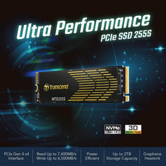 Transcend 255S 2TB Gen 4 x4 NVMe SSD with Heatsink