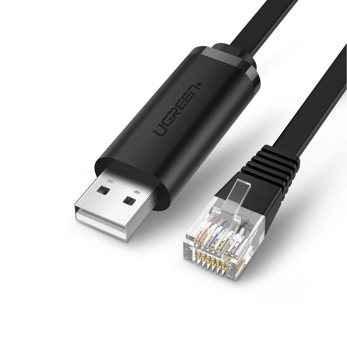 UGREEN USB Console Cable USB 2.0 to RJ45 with RS232 FTDI Chip Console Cable 3M