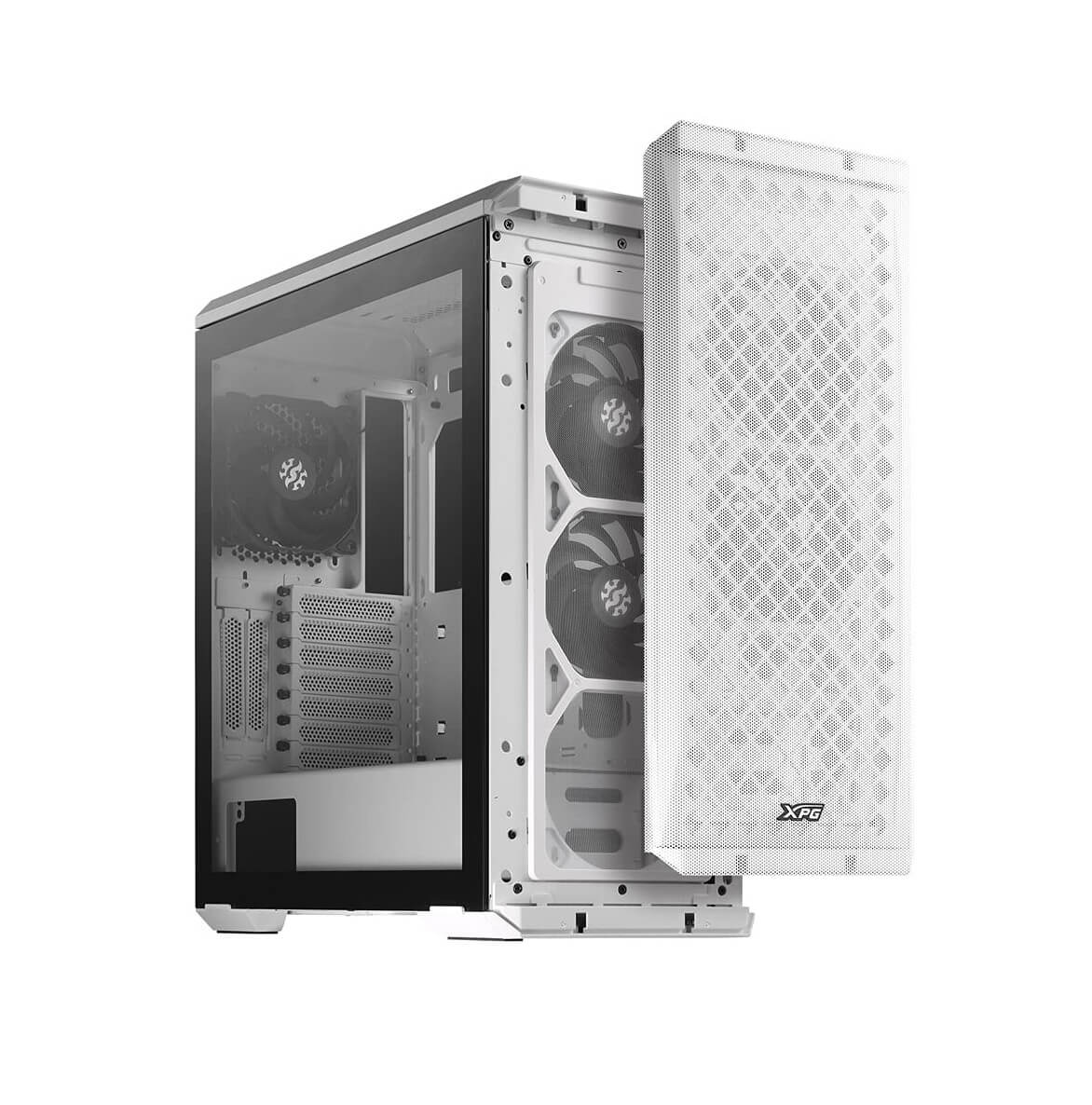 XPG Defender ATX Mid-Tower Computer Case - White