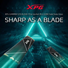 XPG GAMMIX S70 BLADE 512GB PCIe Gen4x4 M.2 SSD Works with PS5
