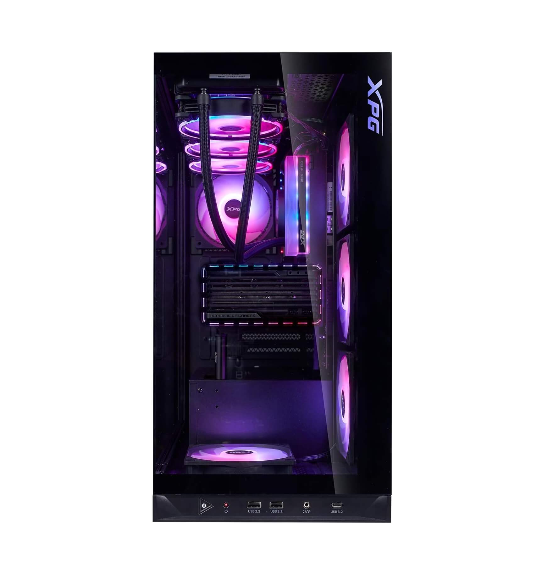 XPG Invader X BTF ATX Mid-Tower Gaming Computer Case