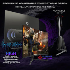 GAMEON GOC27F180VA Pro Series 27" Full HD 180Hz 0.5ms Curved Gaming Monitor