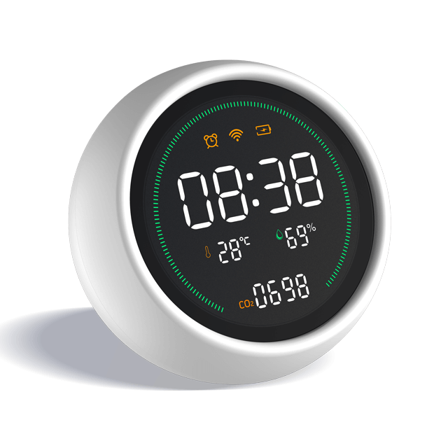 AirSentinel Mini Portable Carbon Dioxide Quality Air Digital Co2 Meter Detector Air Quality Monitor With Sensor