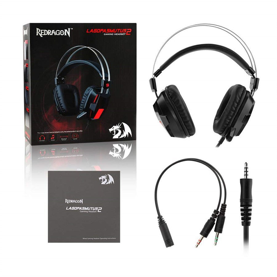 Redragon LAGOPASMUTUS H201 Wired Gaming Headset