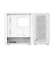 XPG VALOR AIR ATX Mid Tower Computer Case - Black Includes 4 VENTO 120 Fans